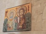 1.MosaÏque du Christ et de l’abbé Ména